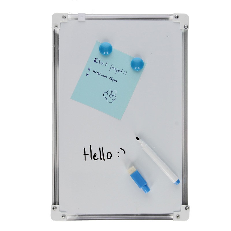 Magnetic Whiteboard Double side Aluminium Frame Size A3 1 PCs (40 x 30 )