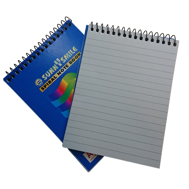 SUNNYSMILE Spiral Note Book A6 10.5 X 14.5 cm 60gsm 50 Sheets (SP-08006)(PIC)