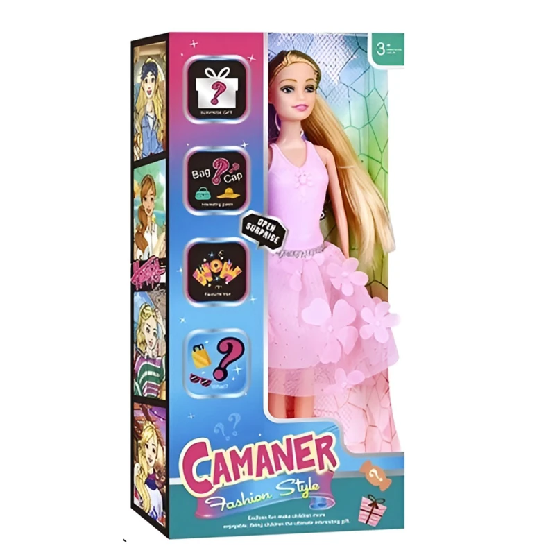 Camaner Fashion Style Doll – 30 cm Height – Suitable for Ages 3 and Up