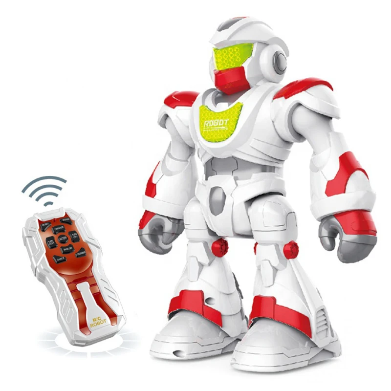 Intelligent Robot 9 Remote Control Dancing Robot with Light & Sound Battery Operated