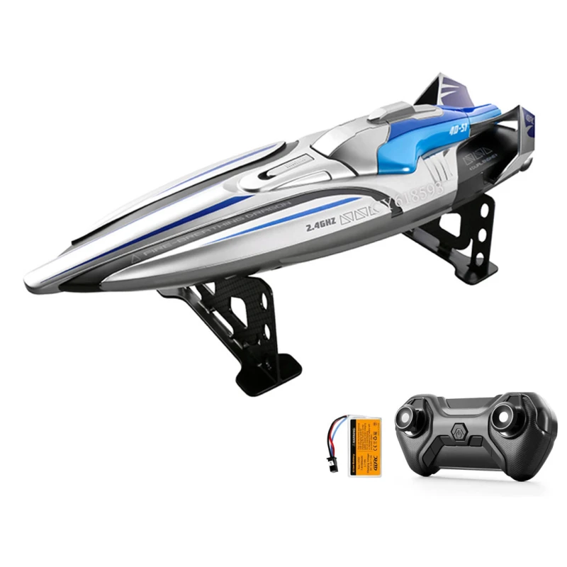 GTRC Pre-Breathing Dragon High-Speed Racing Boat – Rechargeable 7.4V 800mAh Lithium Battery – 2.4G Remote Control Speedboat – Dual Engine – Age 14+