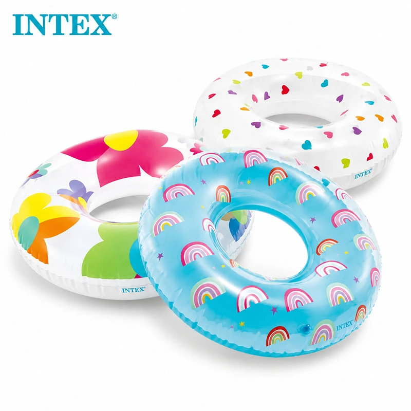 Intex WHIMSICAL MAGIC Inflatable Swim Tube 81 cm – Assorted Designs – Ages 8+