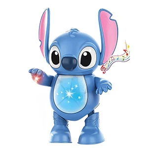 Stitch Interactive Dancing Toy for Kids with Music, LED Lights, Head, Arm & Body Movements, Ages 8 Months+