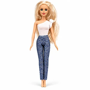 Kids’ Fashion Doll with Movable Joints, High Quality, 30 cm Tall, Ages 3+ – Model (1)