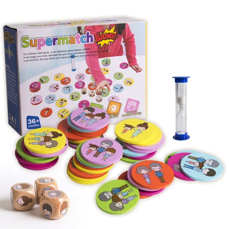 Supermatch Wooden Educational Toy
