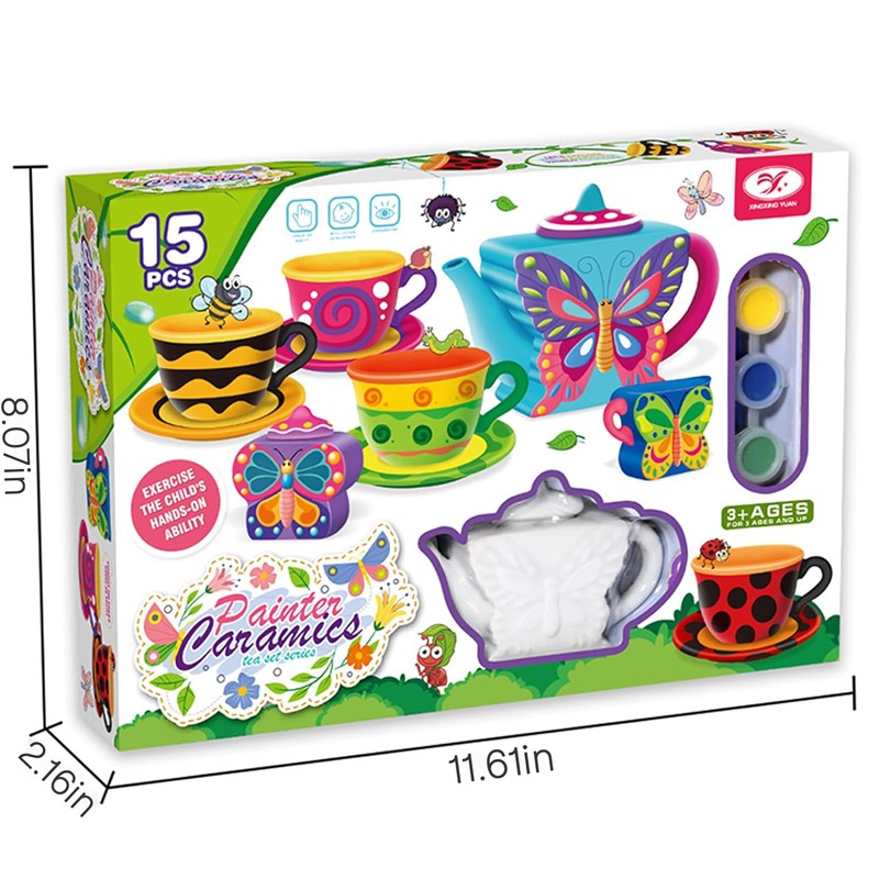 Painter Ceramics Tea Set Series (868-E19 )