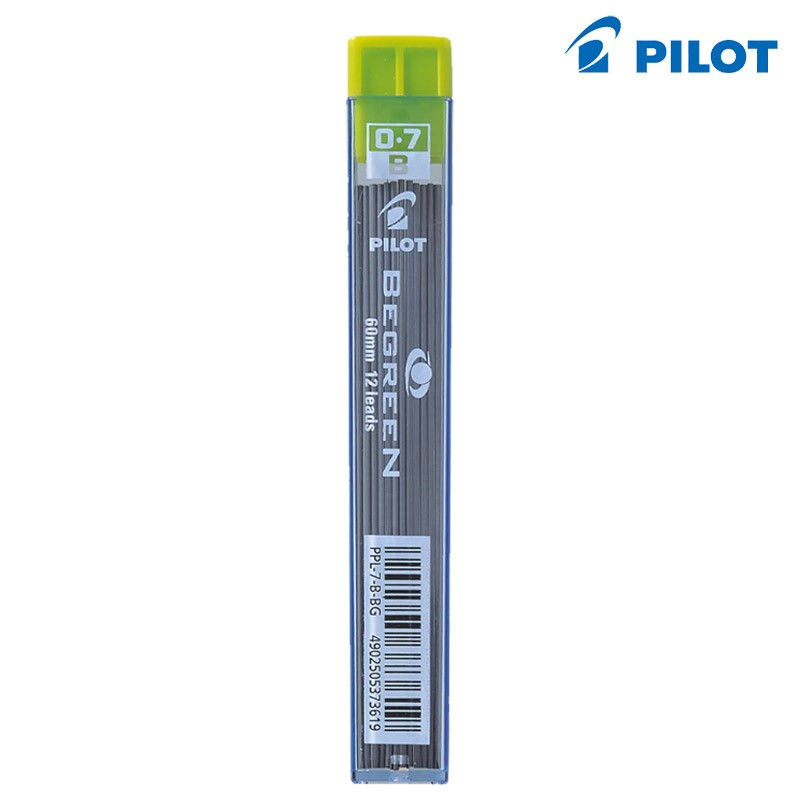 PILOT Begreen Palymer Pencil Leads HB 0.7 mm  12 Leads (PPL-7-BG)