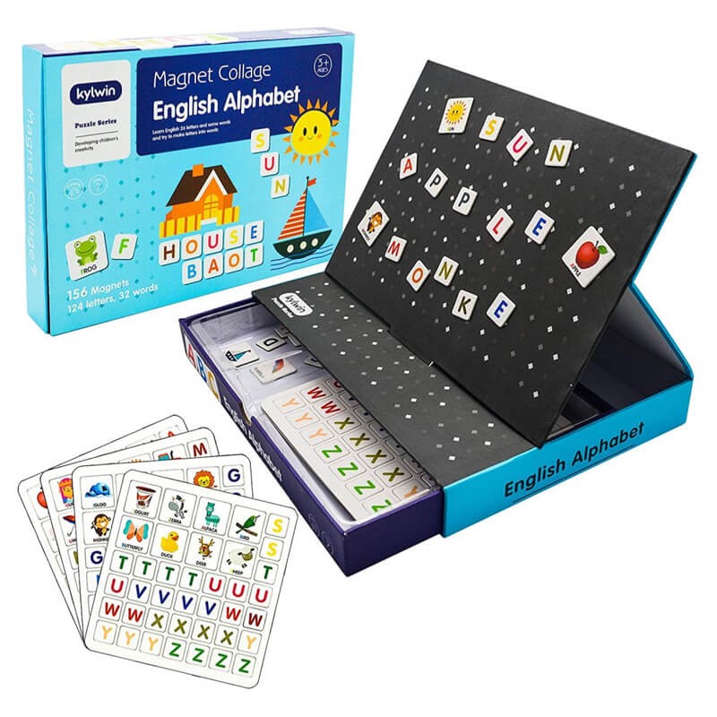 English Alphabet Magnet Collage (196868)