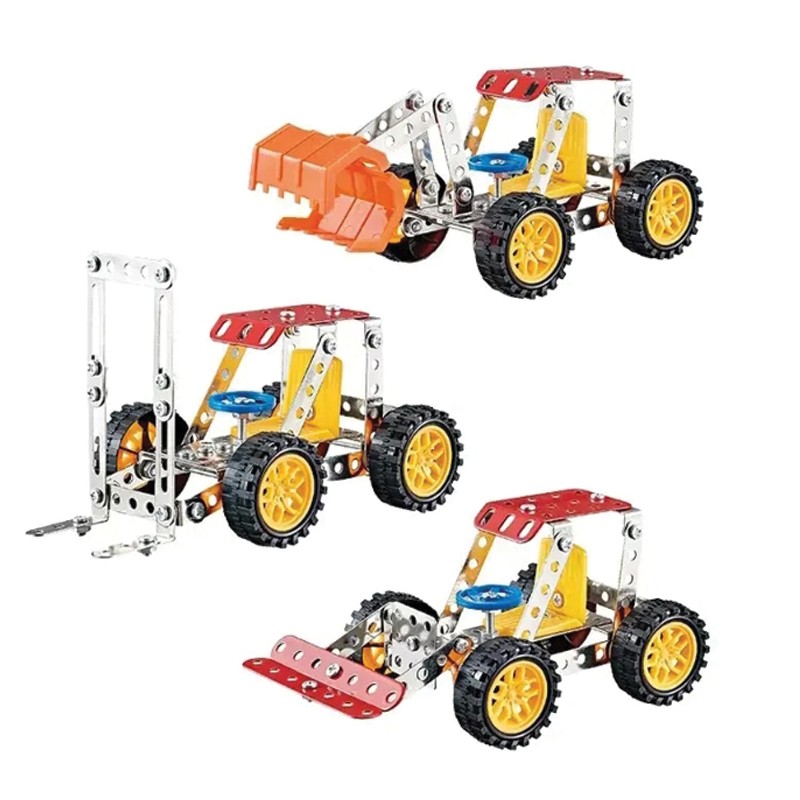 Metal Construction Set 122 Pcs 3 In 1 MEKANO  (KH165)