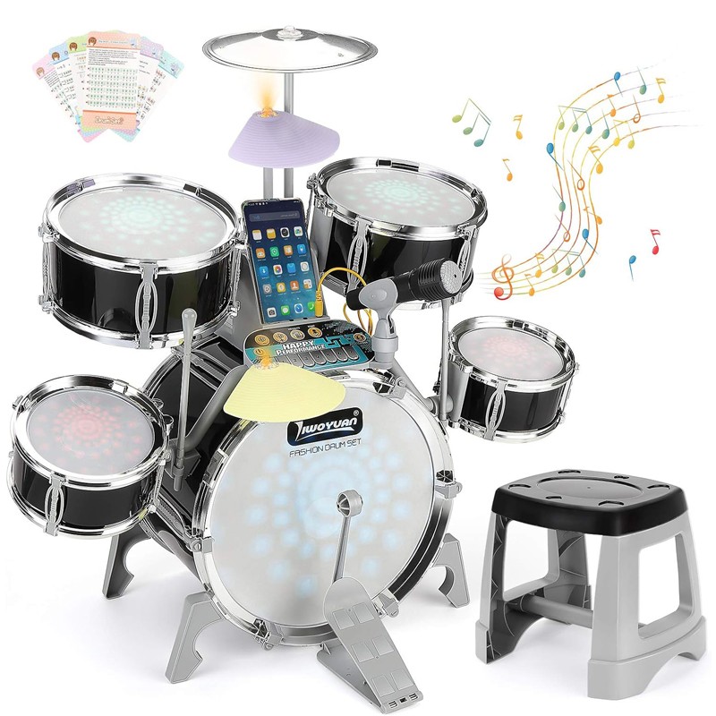 Performer Multifunctional Jazz Drum With Microphone & keyboard (Q530B)