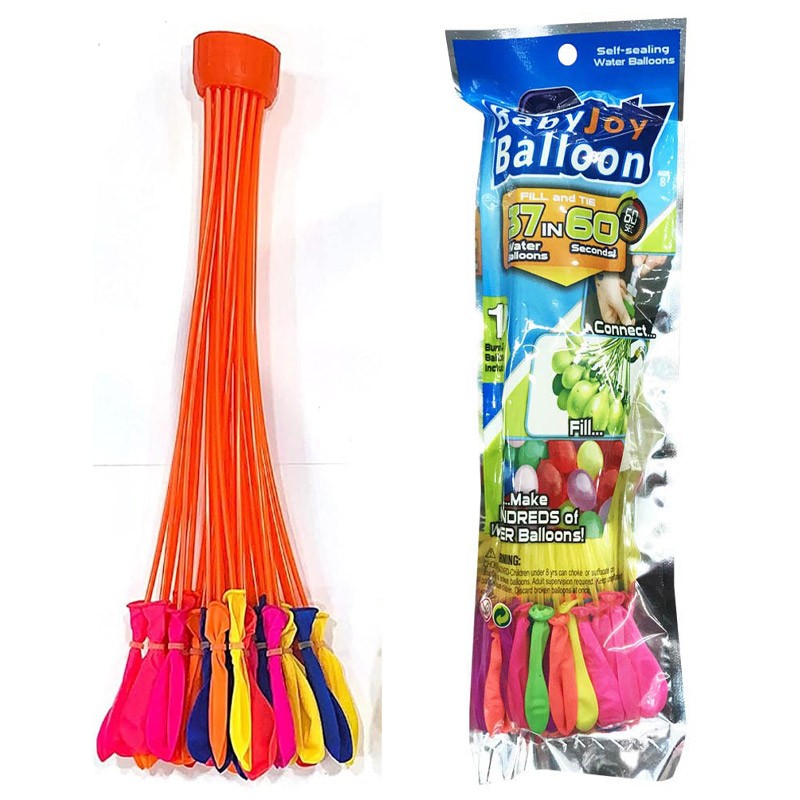 Happy Baby Balloons Fill and Tie 37 Water Balloons in 60 Seconds