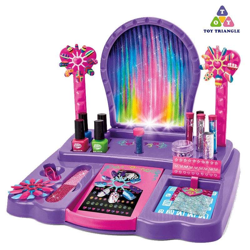 Shimmer n Sparkle 8 in 1 Designer Nail Studio Make-Up Set (17122)