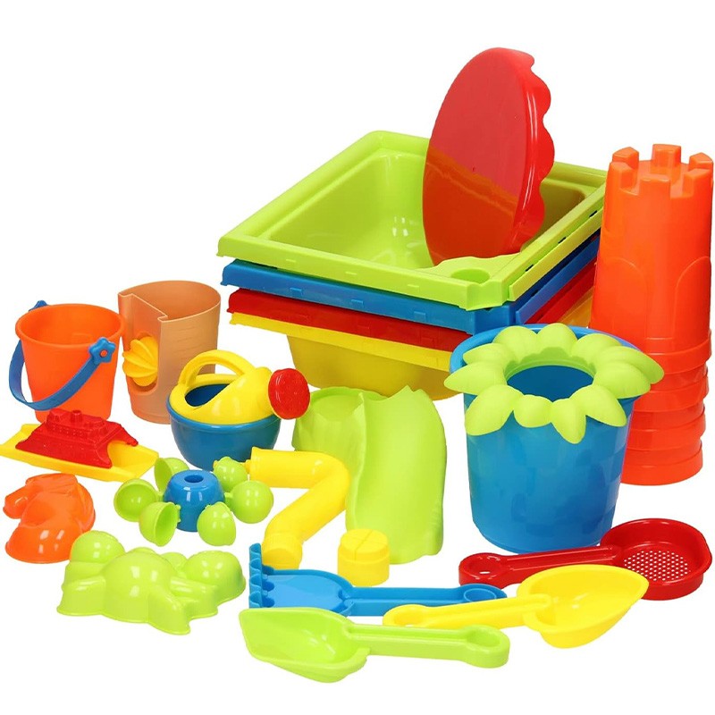 Sand & Water Table Beach Toys 25 Pcs