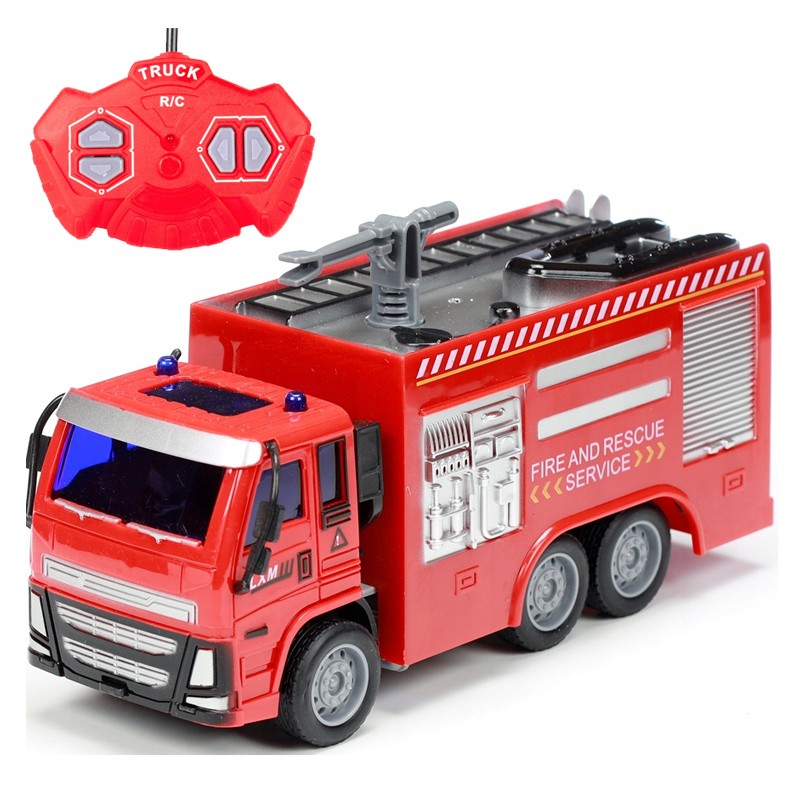 Remote Control Fire City Rescue Vehicle Water Sprayer  (Qh833A-1)