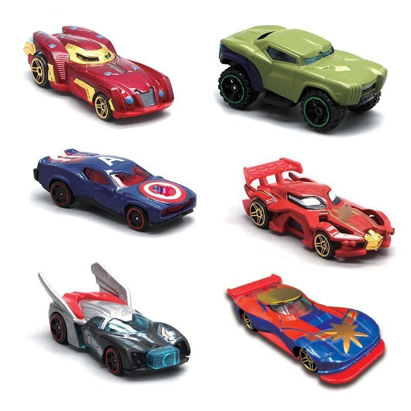 Avengers Alloy Car Metal 6 Cars (Y3302)