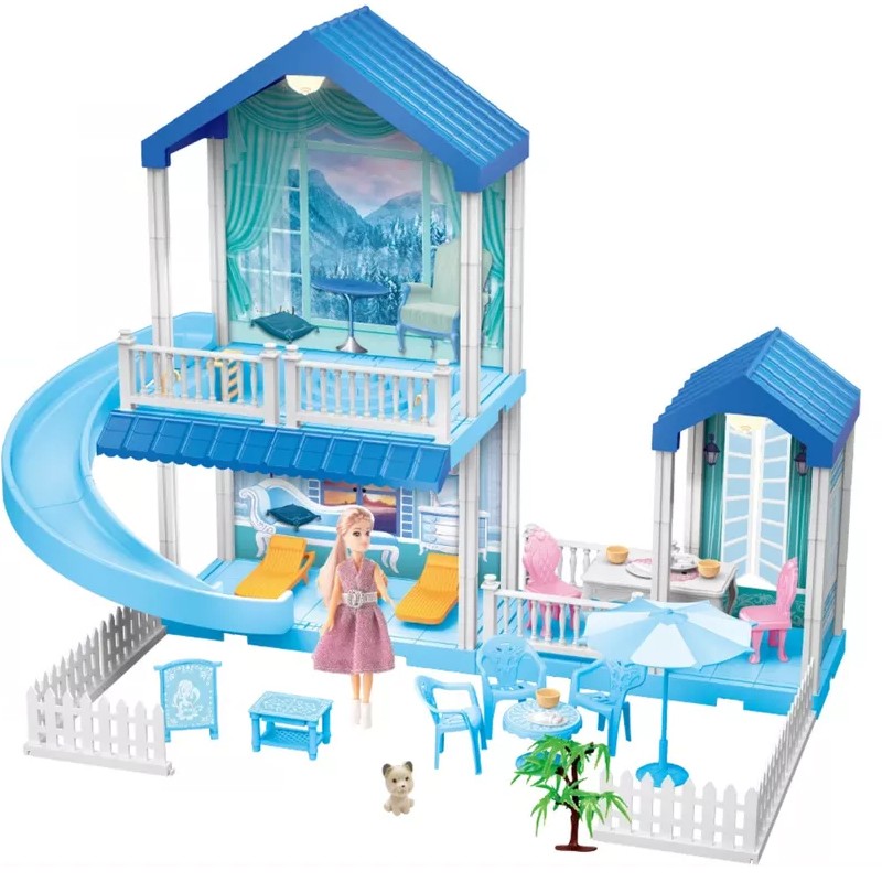 Snow Princess House - Dollhouse 100 Pcs (556-10)