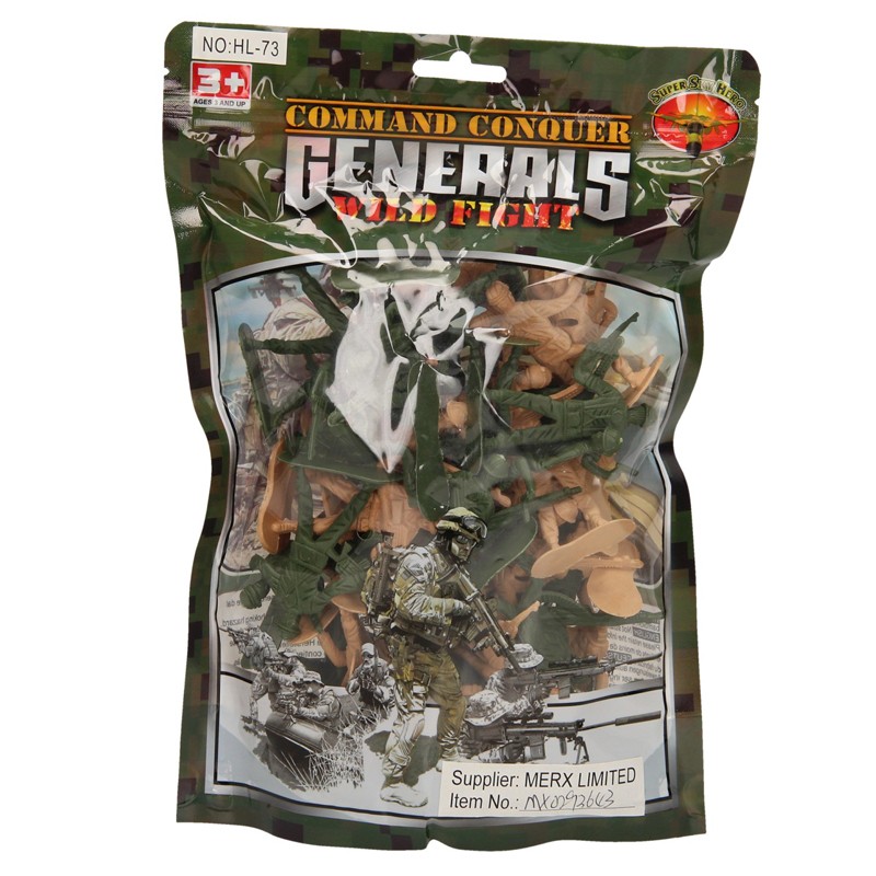Command Conquer Generals Plastic Soldiers 39 Pcs (.JS1-3002)