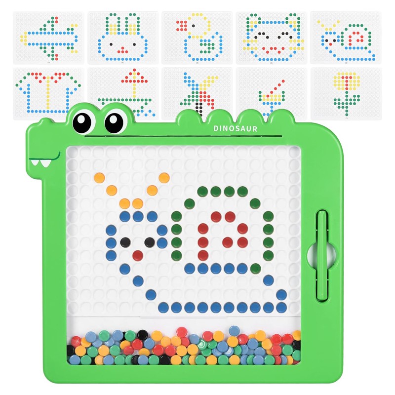 Puzzle Dinosaur Magnetic Bead Board ( 949-2)