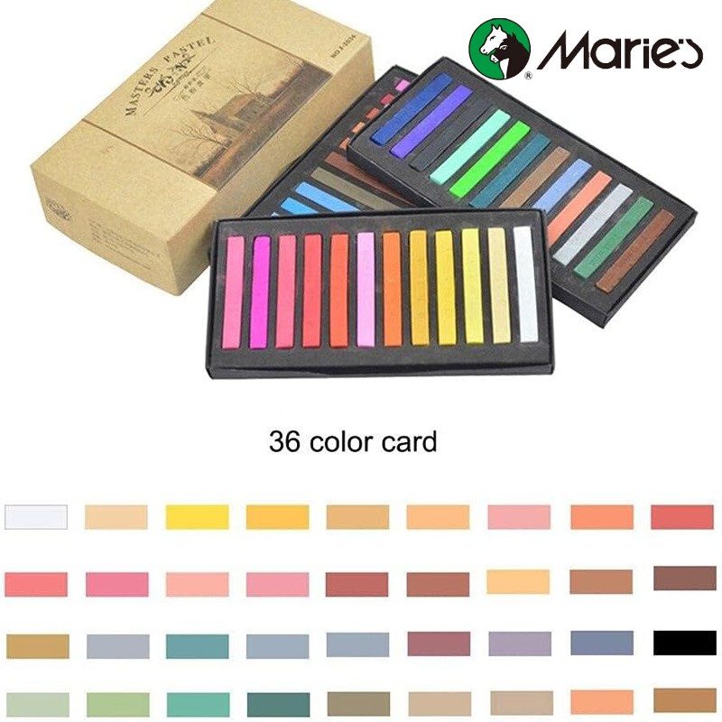 MARIES Masters Soft Pastel 36 Colors (F-2036)