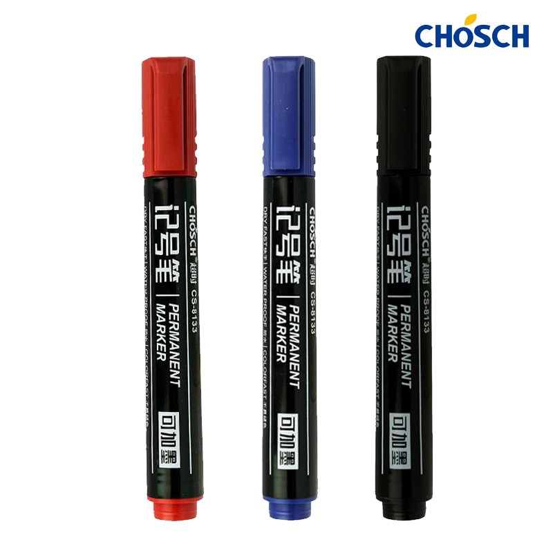 CHOSCH Permanent Marker  Multi-Color 1 Pcs (CS-8133)