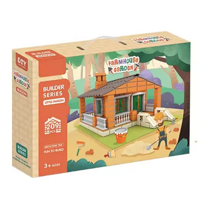 Farm House Garden Building 209 Pcs (Wk8803)