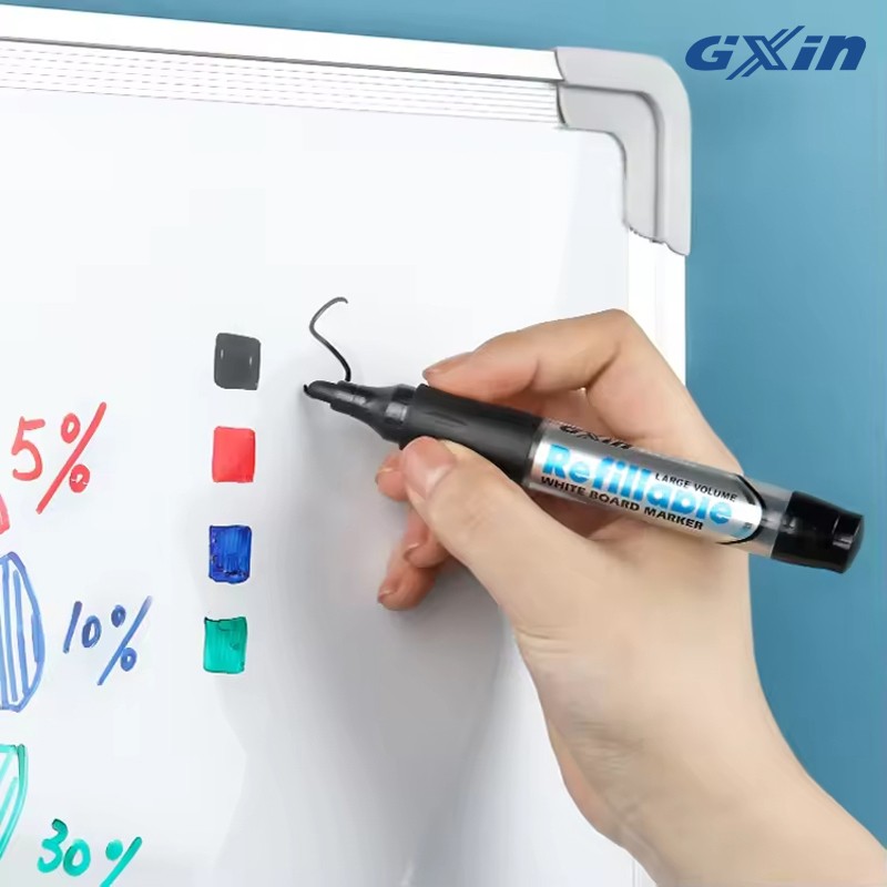 GXIN Multi-Color Refillable White Board Marker 1 Pcs (G-200)