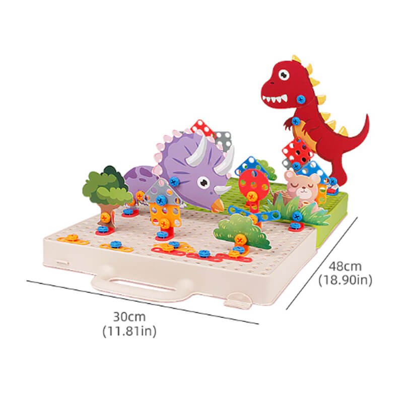 3D Screw Puzzle Box Animals 323  3169