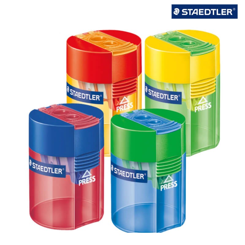 STAEDTLER Double-Hole Tub Plastic Sharpener Drum 513 006