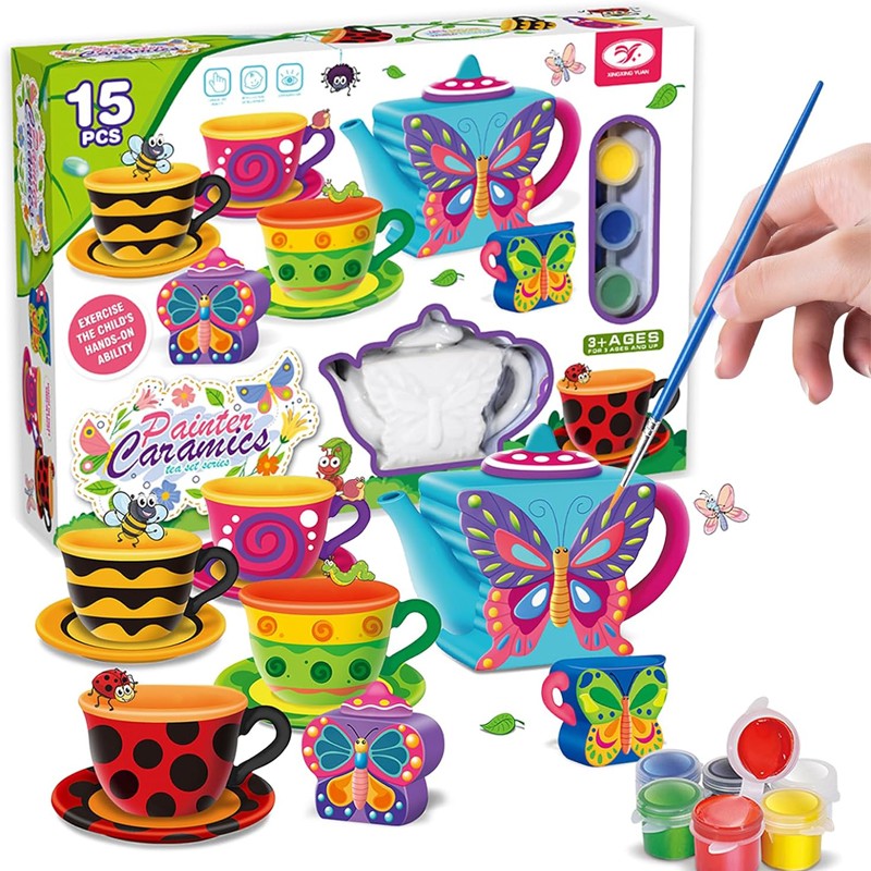 Painter Ceramics Tea Set Series (868-E19 )