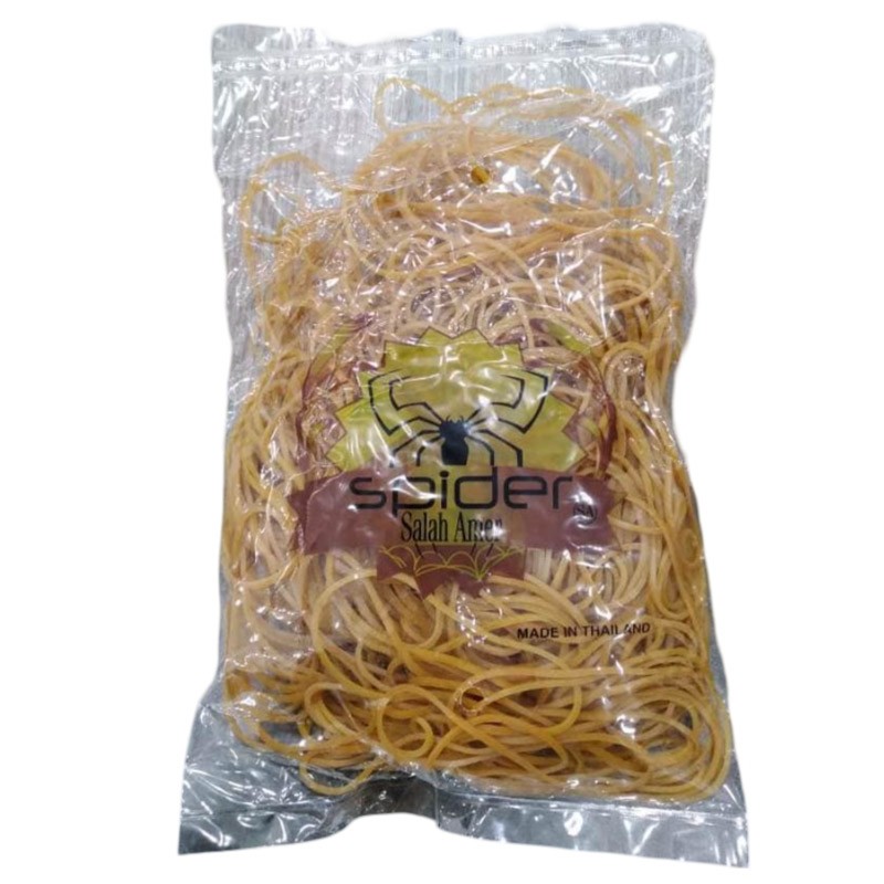 Rubber Bands Large Pack Natural Color Diameter 6 cm Made In Thailand