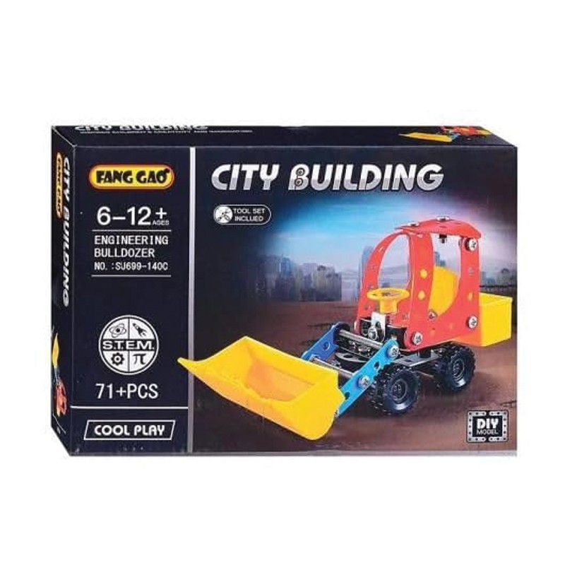 Fang Gao MEKANO City Building Bulldozer 71 Pcs (SJ699-140C)