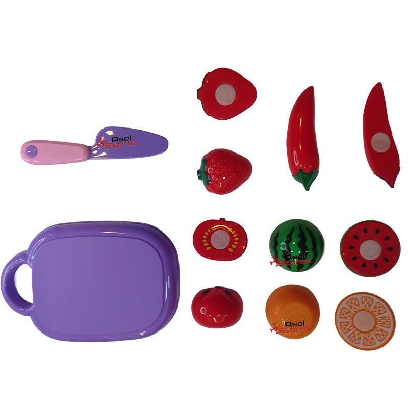 Mini Kitchen 3D Simulation Fruit & Vegetables 12 PCs  (2016-228)