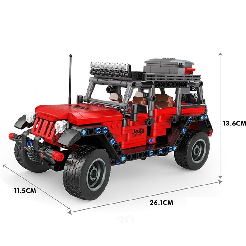 Come Alive Building Blocks  Off Road Vehicle 750Pcs