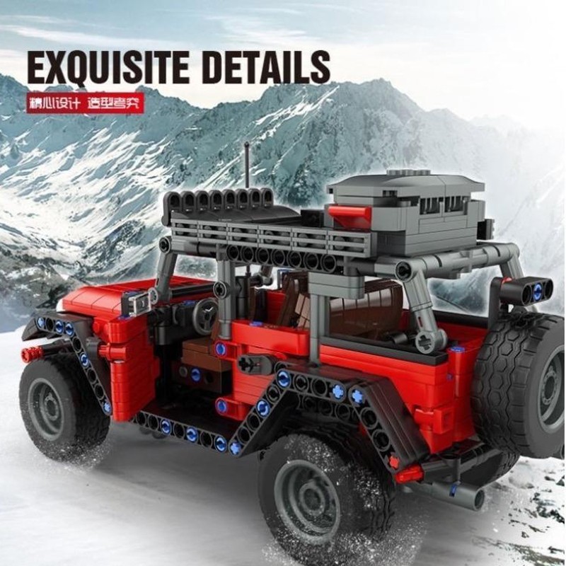 Come Alive Building Blocks  Off Road Vehicle 750Pcs