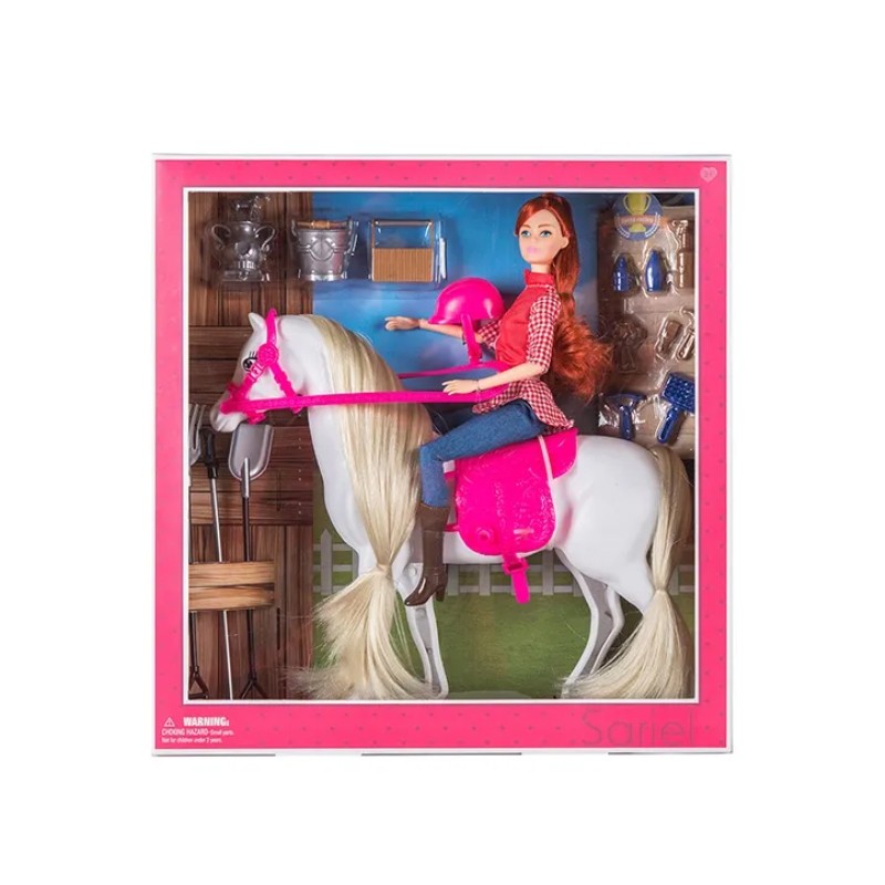 Sariel Doll With Horse (7763-A)