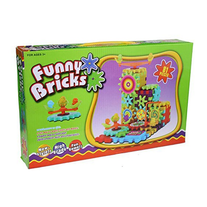 Funny Gears Bricks 81 Pcs (2801)