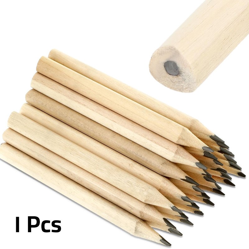 MUHUI Sketch Wood Pencil Triangular HB =2 17 cm 0.9 Diameter (101)