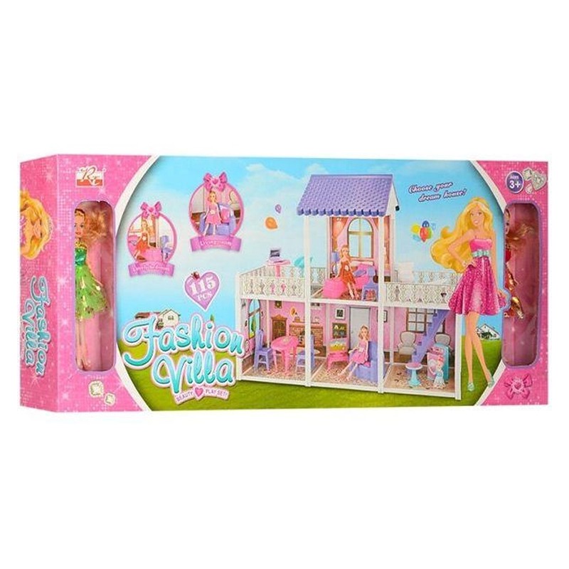 Fashion Villa - Doll House  115 Pieces(972)