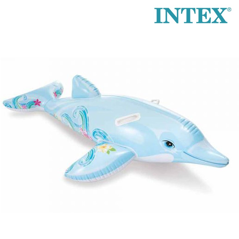 INTEX Lil Dolphin Pool Ride-On Floater (58535)
