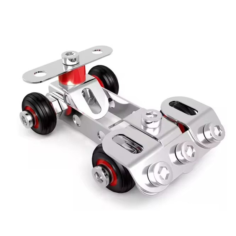 Susu Block Creative Metal Construction MEKANO Racing Car 44 Pcs (1102D)