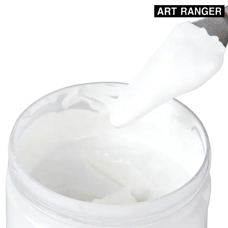 ART RANGERS Acrylic White Gesso Premium Mediums 500 ml (500-B1)