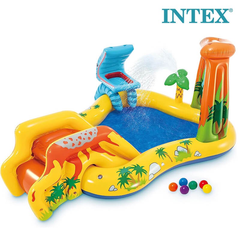 INTEX Dinosaur Inflatable Play Center (57444)