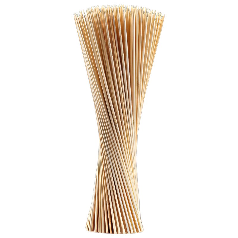 Bamboo Skewers 3 mm Round 100 Pcs 30 cm