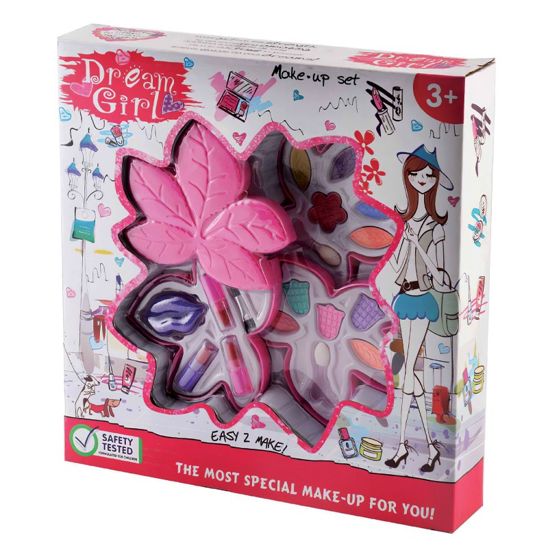 Dream Girl Make-Up Set leaf shape (838P)