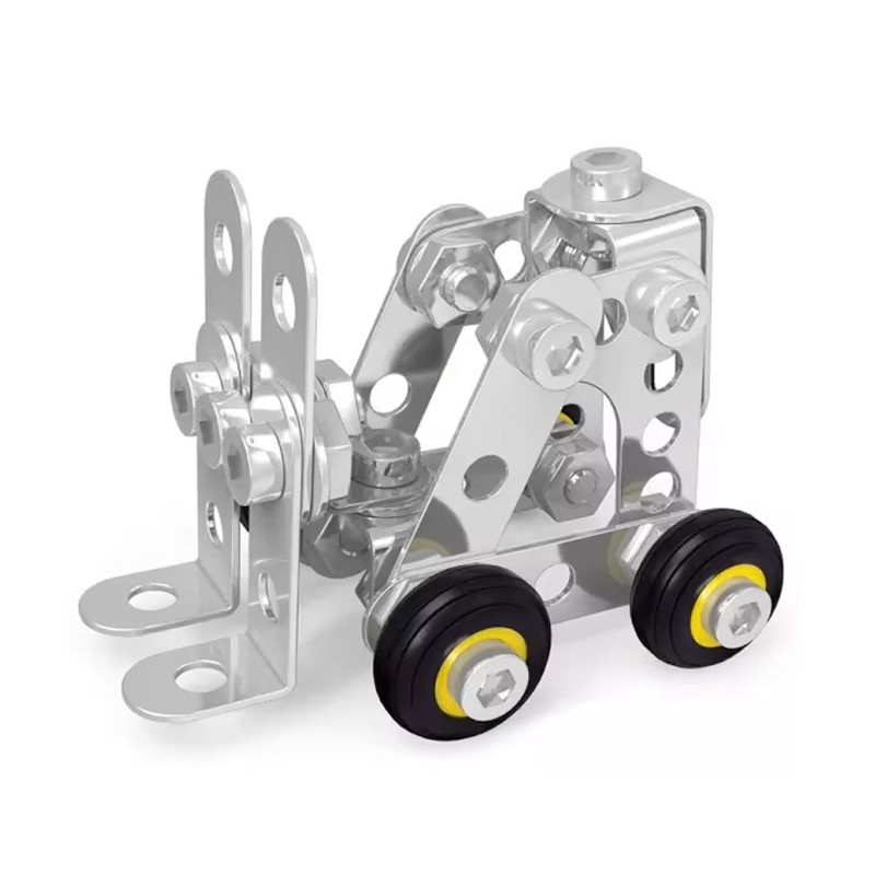 Susu Block Creative Metal Construction MEKANO forklift 56 Pcs (1102C)
