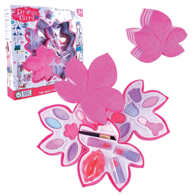 Dream Girl Make-Up Set leaf shape (838P)