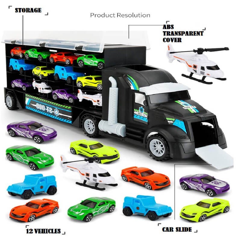 Lorry Toy Transport & Storage Truck Carry Case (P858-A)