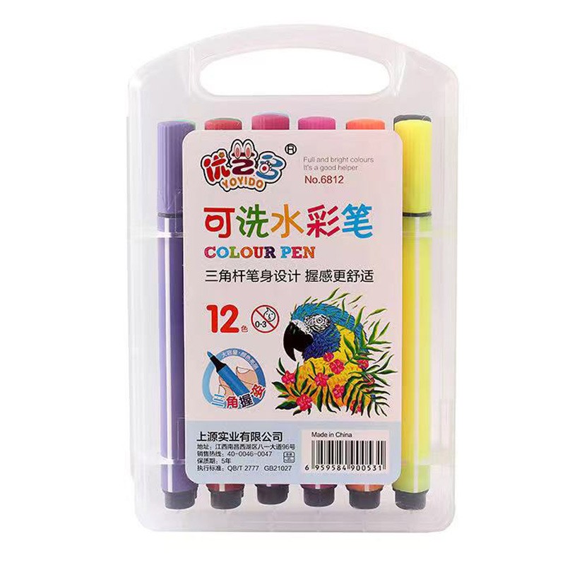 YOYIDO Colour Pens Bold Line 12 Colors (6812)