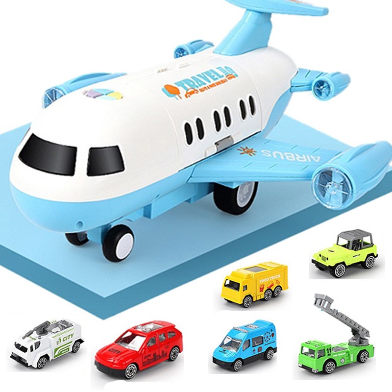 Interesting Orbital Airport With Police Cars (166-22D )