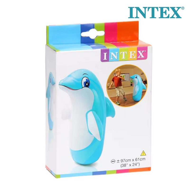 INTEX 3D Bop Boxing Bag Dolphin (44669)